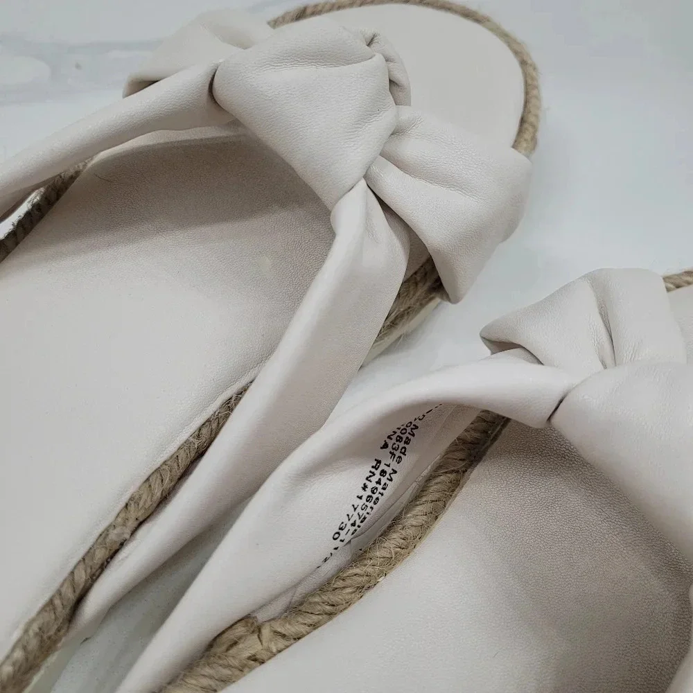 Universal Thread Off White Dena Knotted Espadrille